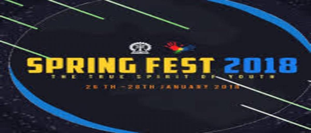 IIT-K Spring Fest in January 2018