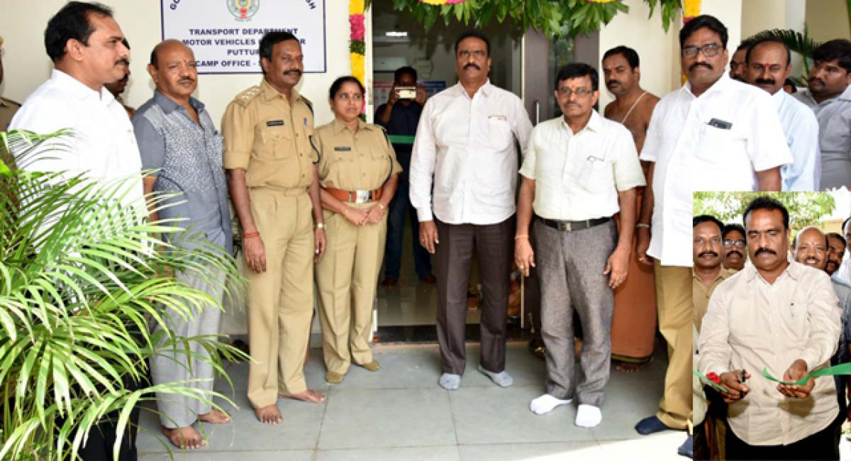 Motor Vehicle Inspector office opened in Sri City