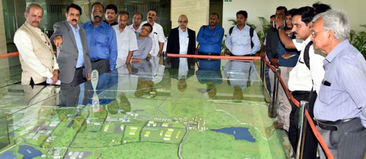 Andhra Chamber of Commerce delegation surprised by Sri City infra
