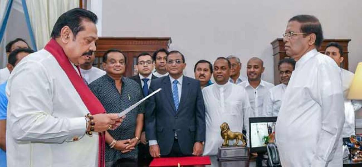 President Sirisena suspends parliament till Nov 16 as political crisis deepens in Sri Lanka