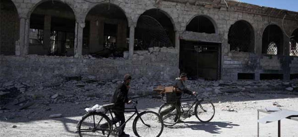 Syrian army intensifies rebel-held Ghouta assault, claims Syria state TV