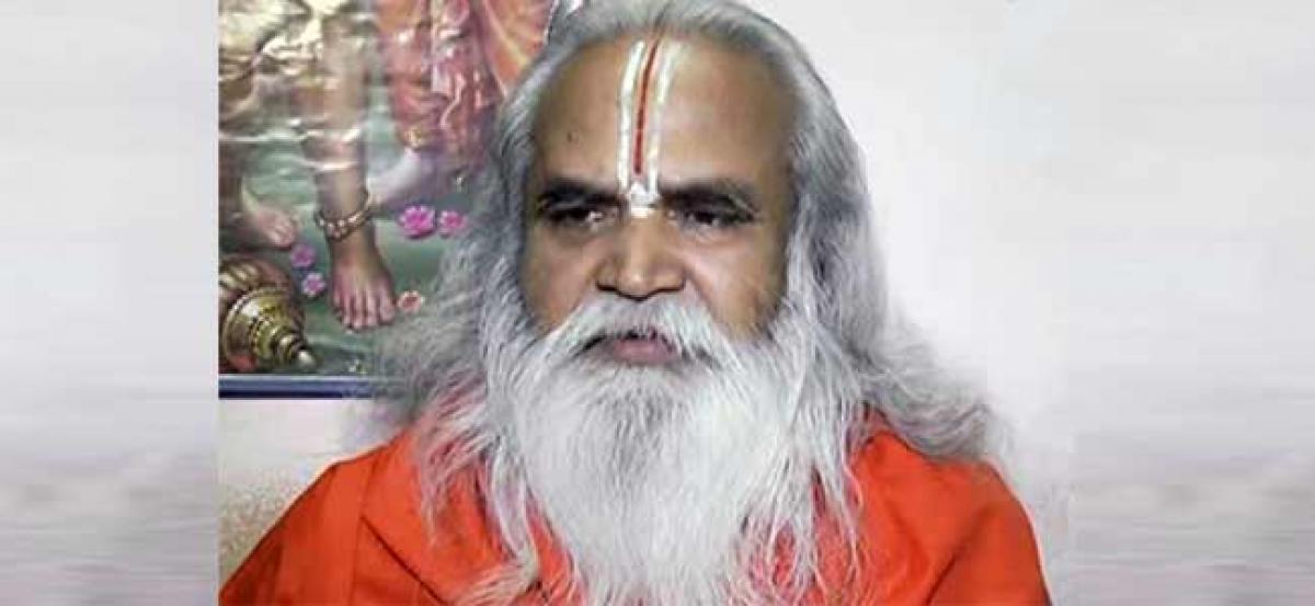 Sri Sri Ravi Shankar jumped into Ayodhya dispute to avoid probe into wealth: Vedanti