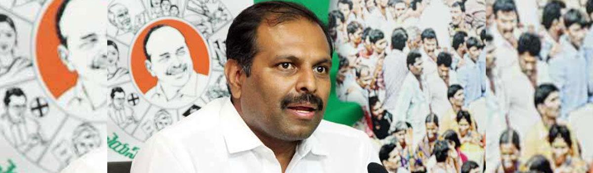 Chandrababu peddling falsehoods: Srikanth Reddy