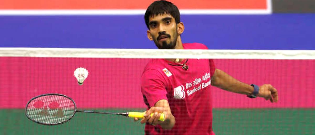 Top Indian shuttler Kidambi Srikanth out of the 18th Asian Games