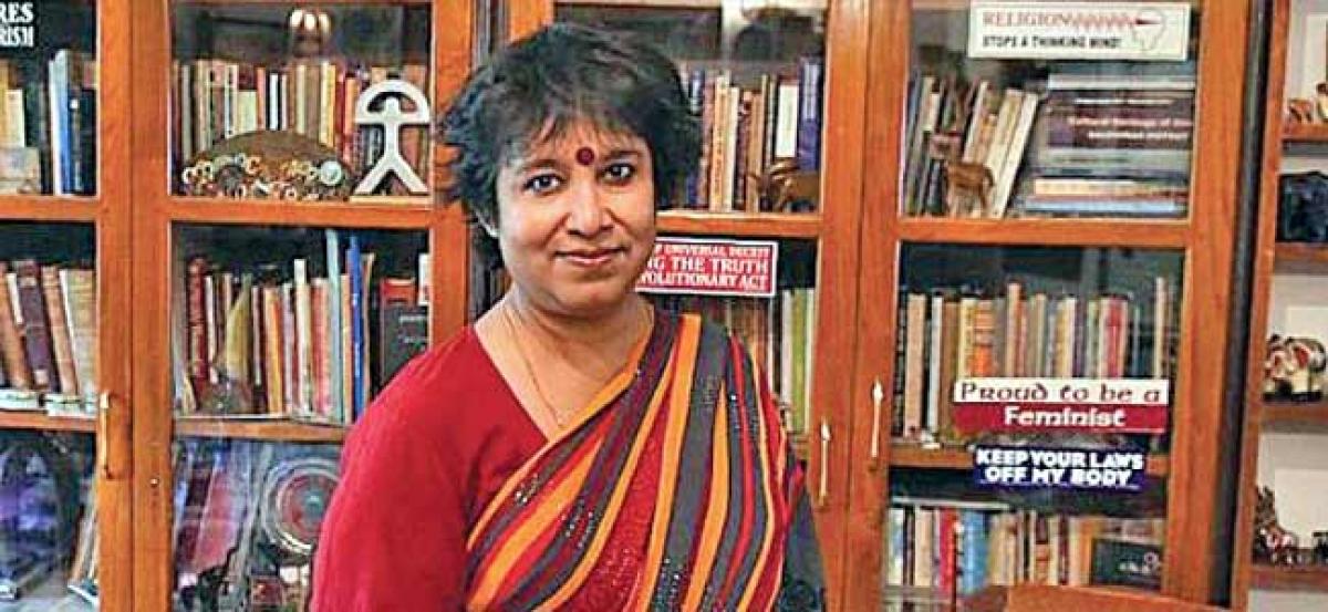 Don’t understand why women activists want to enter Sabarimala: Taslima Nasreen