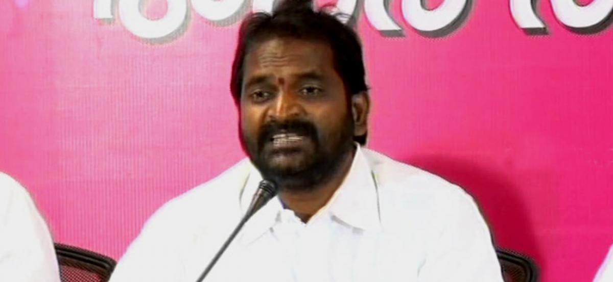 TRS condemns Congress for opposing GST