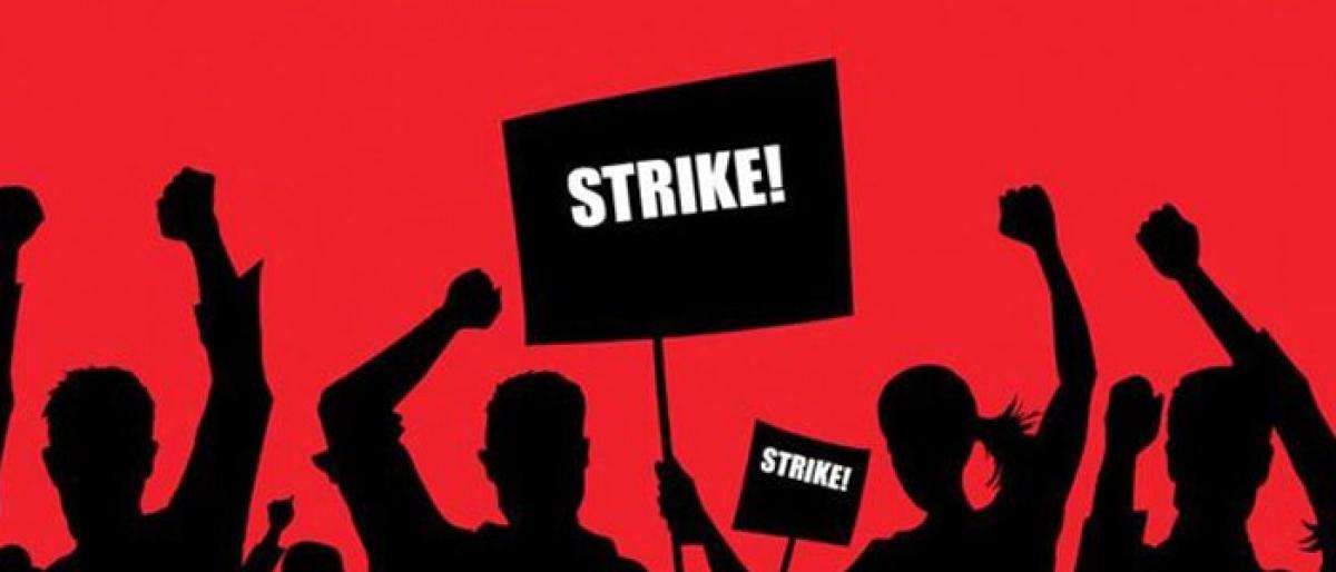 Mahbubnagar Municipal workers threaten to launch indefinite strike from  today