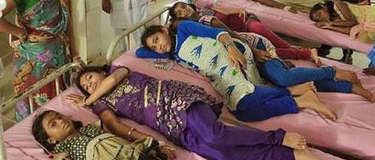 6 students fall sick after vaccination in Mandamarri