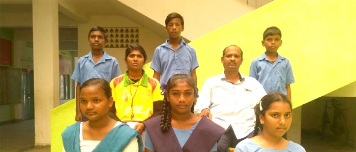 Jakkampudi students selected for Krishna District Rugby teams