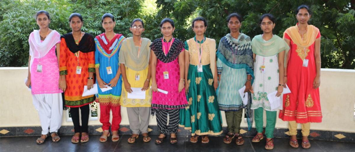 PACE students selected for AICTE scholarship in Ongole