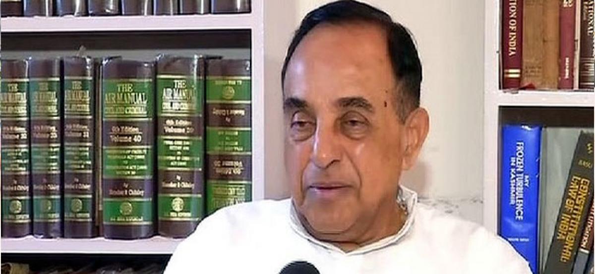 Imran willing to resolve Kashmir issue a pipe dream: Subramanian Swamy