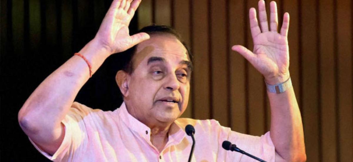 Being gay needs a cure as it is against Hindutva says Subramanian Swamy