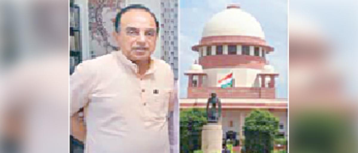 SC asks Swamy to wait on his plea