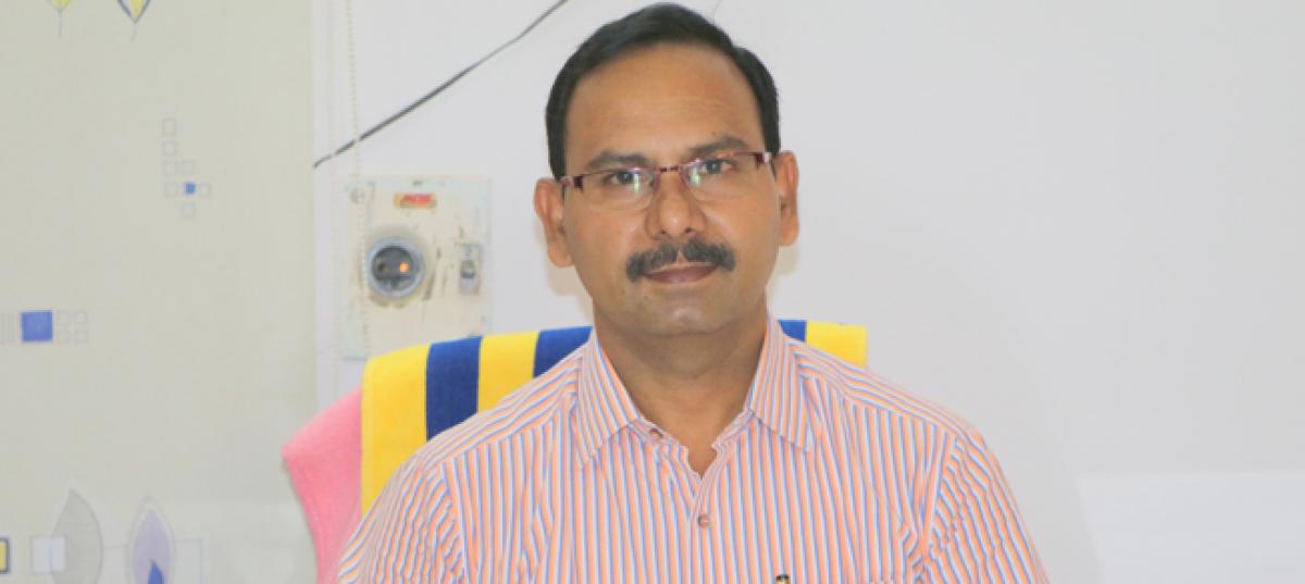 Prof Suresh, the new head of Kakatiya University sports