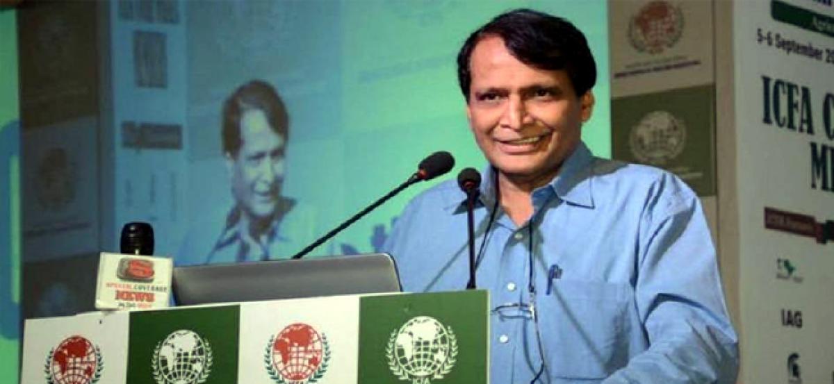 India to be the Heart of the Sunshine countries’ of ISA, says Suresh Prabhu