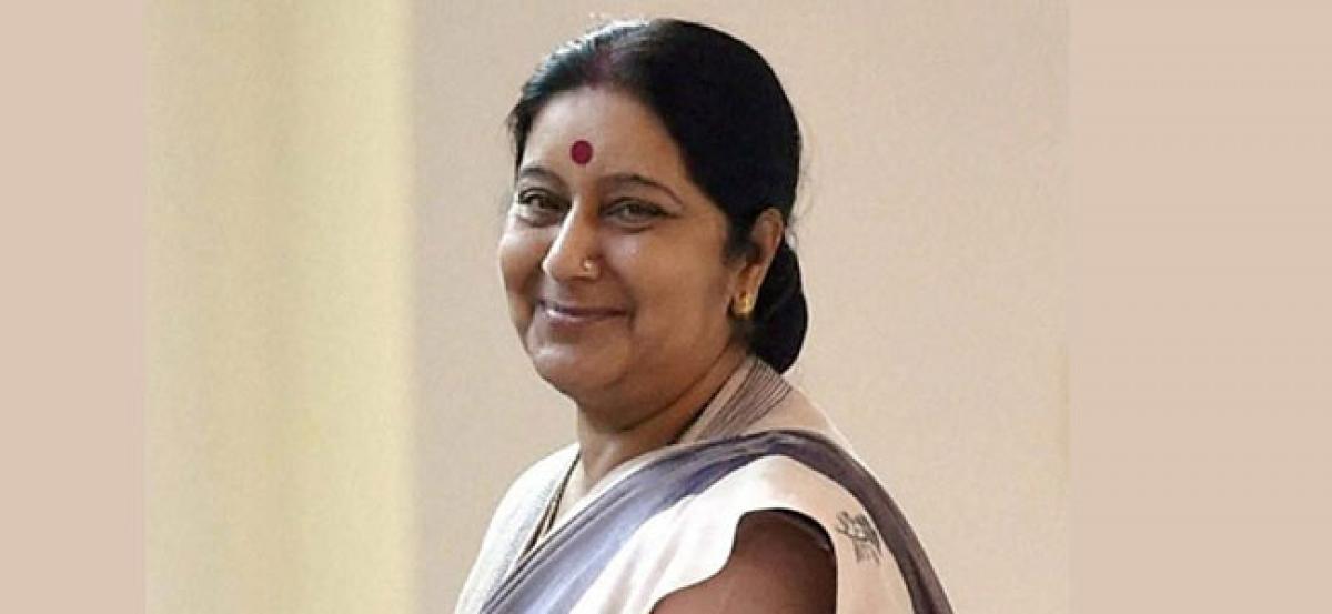 Swaraj calls Gyawali to congratulate, extends invitation to visit India