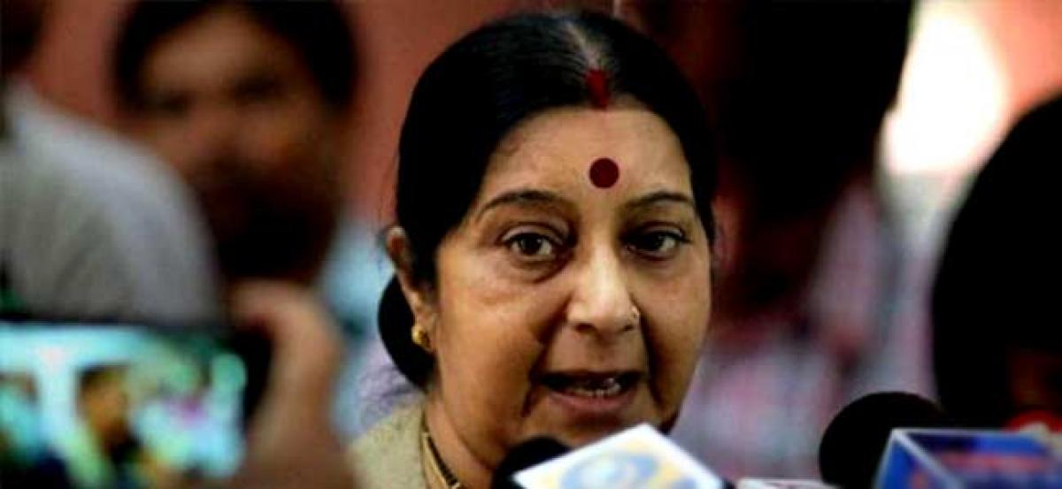 Sushma Swaraj to visit China later this week for SCO Foreign Ministers meeting