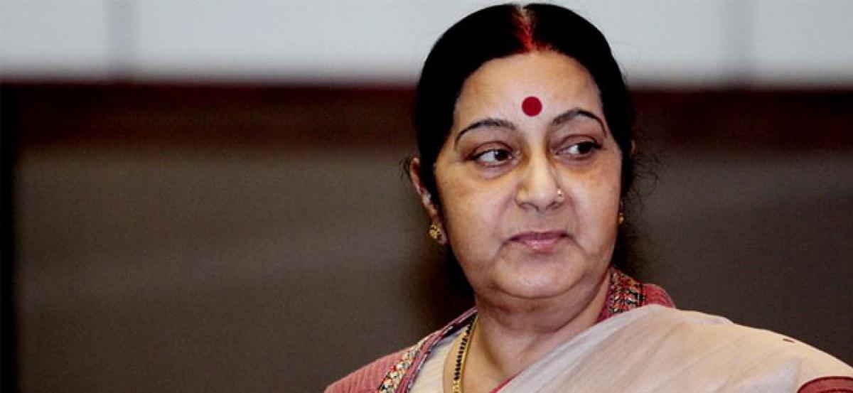 Sushma Swaraj grants medical visa to ailing Pakistani girl