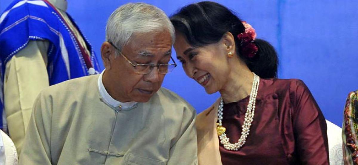 Hand-picked by Aung Saan Suu Kyi to be Myanmar President, Htin Kyaw resigns to take rest