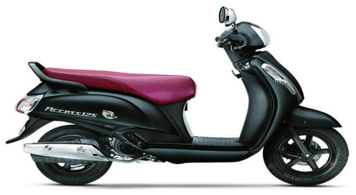 Suzuki Access 125 gets matte colours