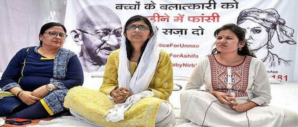 Kathua, Unnao rape cases: DCW chief’s hunger strike enters 2nd day