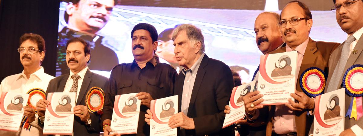 Tata Group, Andhra University to collaborate in research, says Ratan Tata