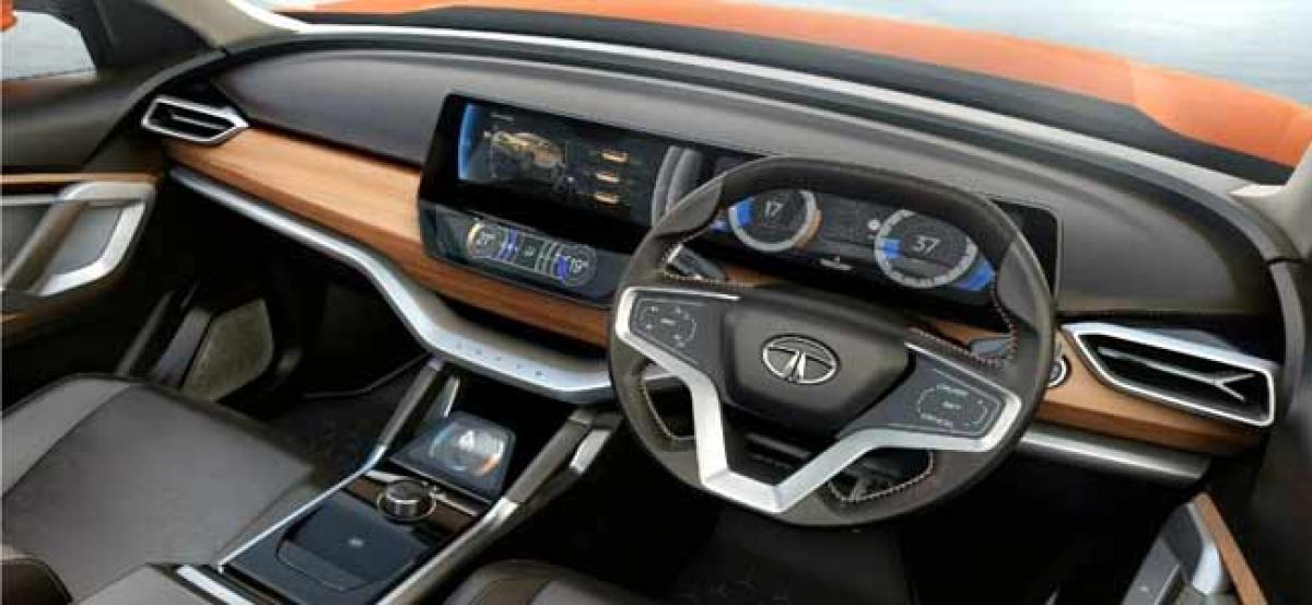 Tata Harrier Interior Spied: Images Inside