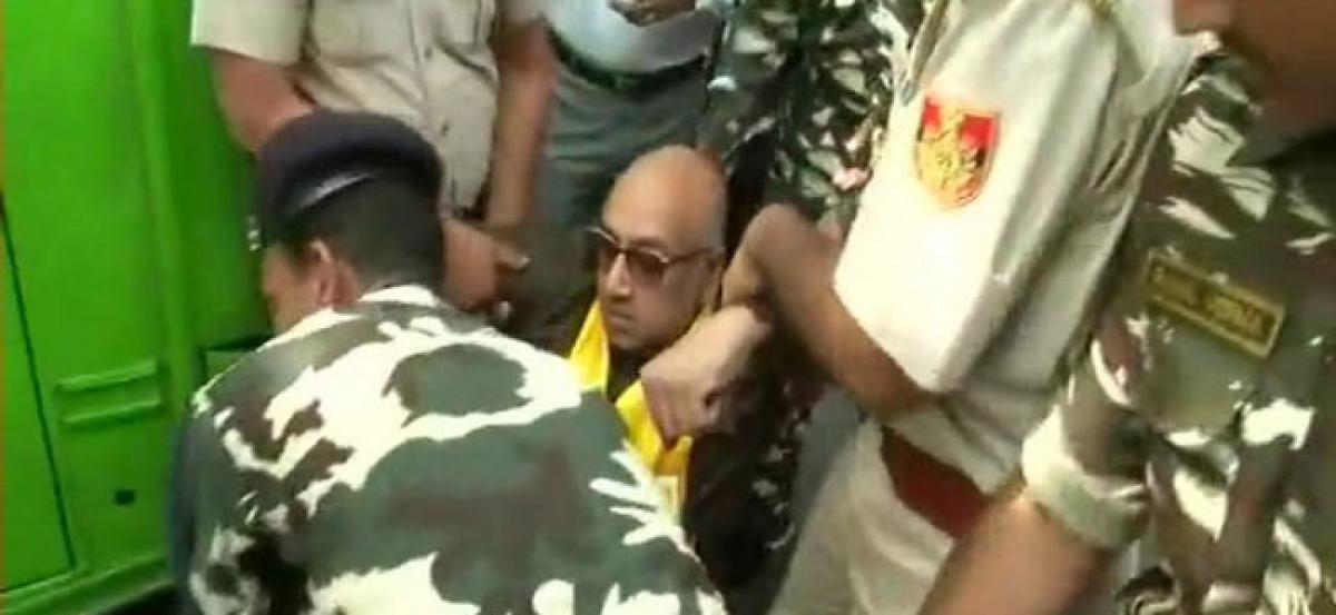 Special status: TDP MPs protesting outside PM Modis residence detained