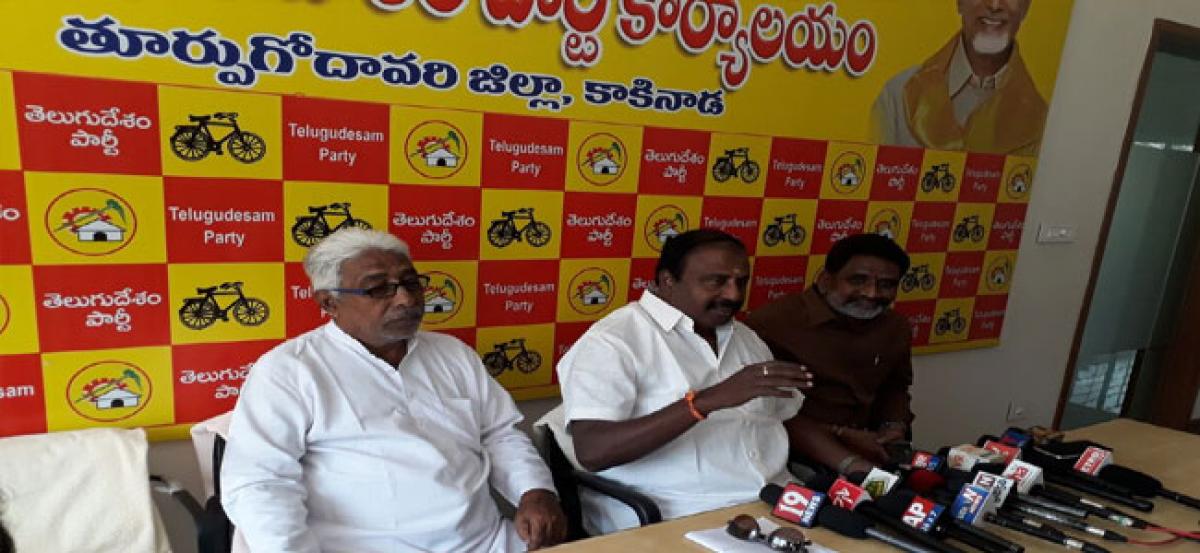 YSRCP, JSP two sides of BJP, says TDP