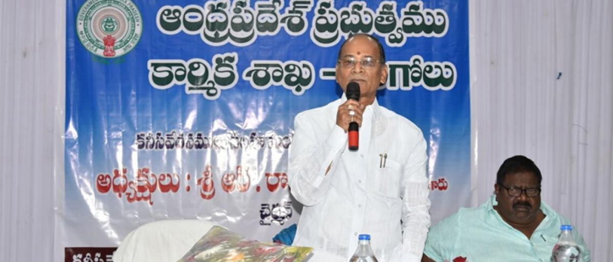 TDP govt worker-friendly, says Minimum Wage Board chairman