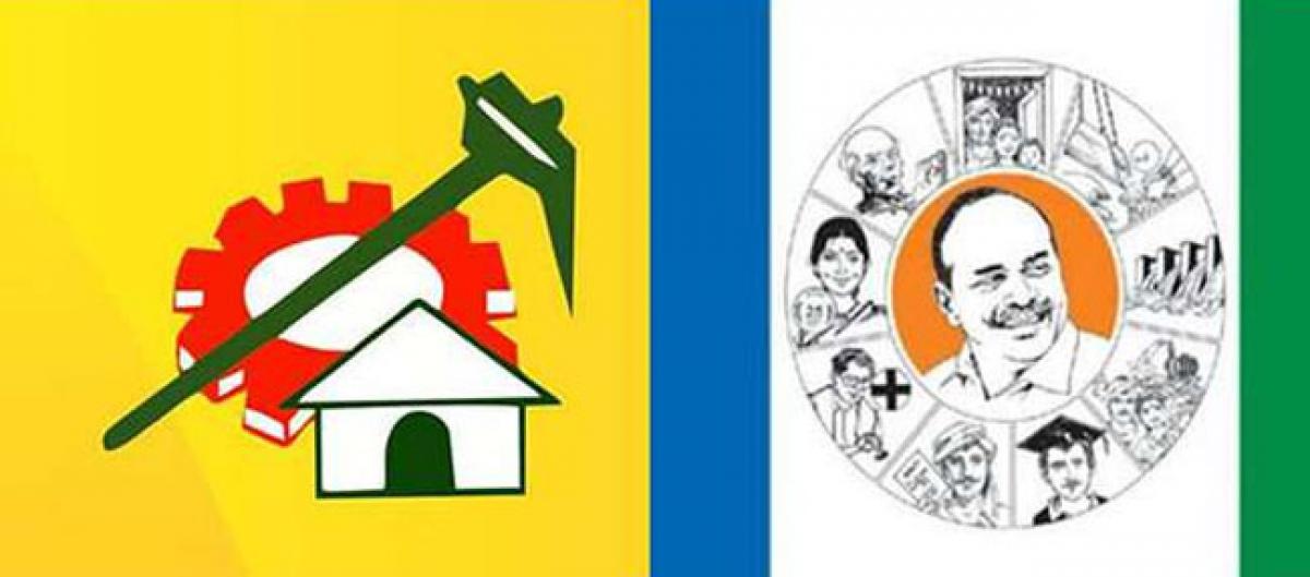 TDP, YSRCP leaders trade charges