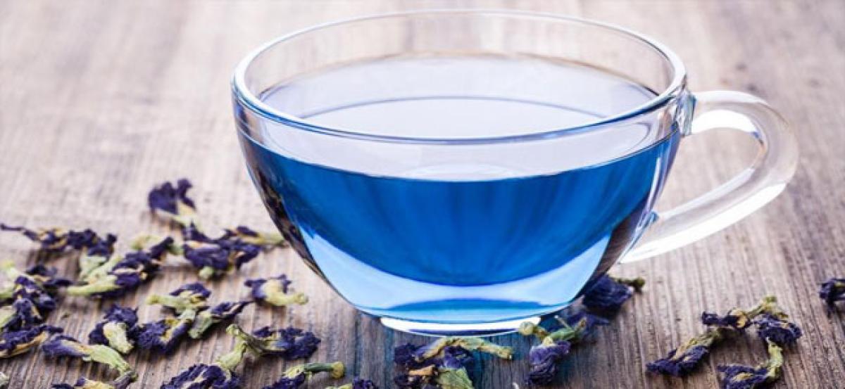 Blue tea can help you look young, stay healthy and fight depression