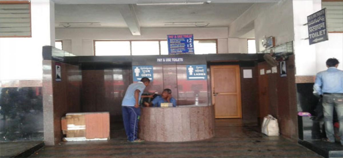 Toilet operators fleece rail passengers at Secunderabad station