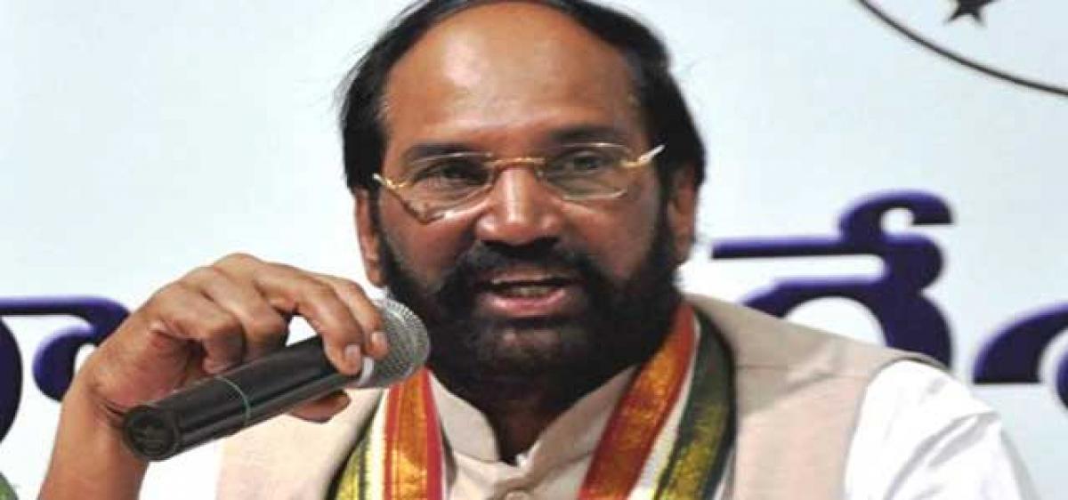 Uttam accuses TRS of shielding culprits