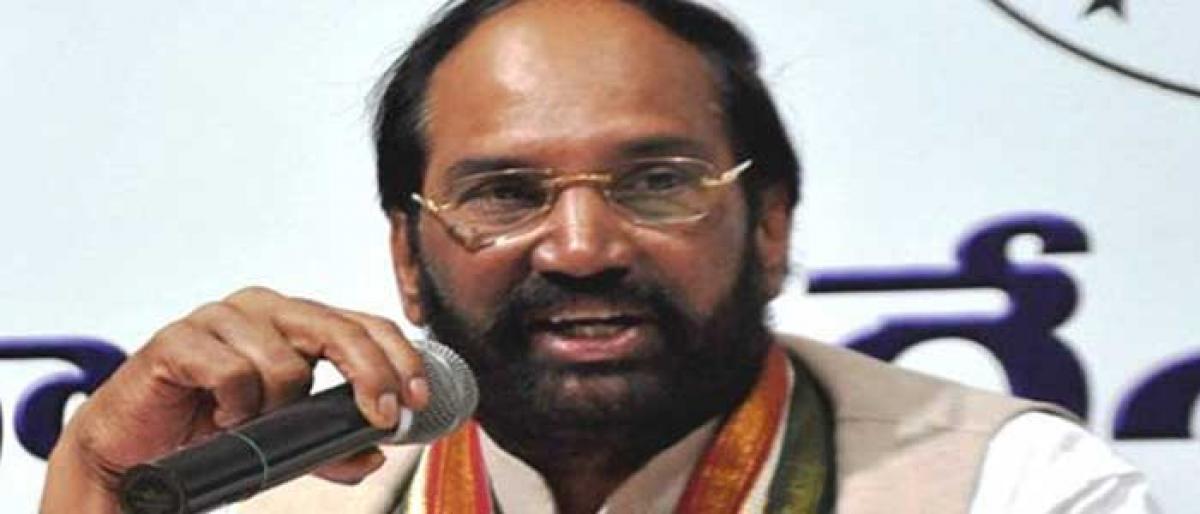 Uttam ridicules agri award to KCR