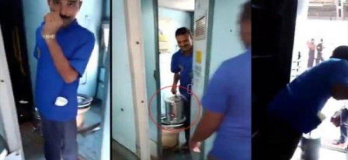 Railway vendor uses toilet water to make tea; fined Rs 1 lakh