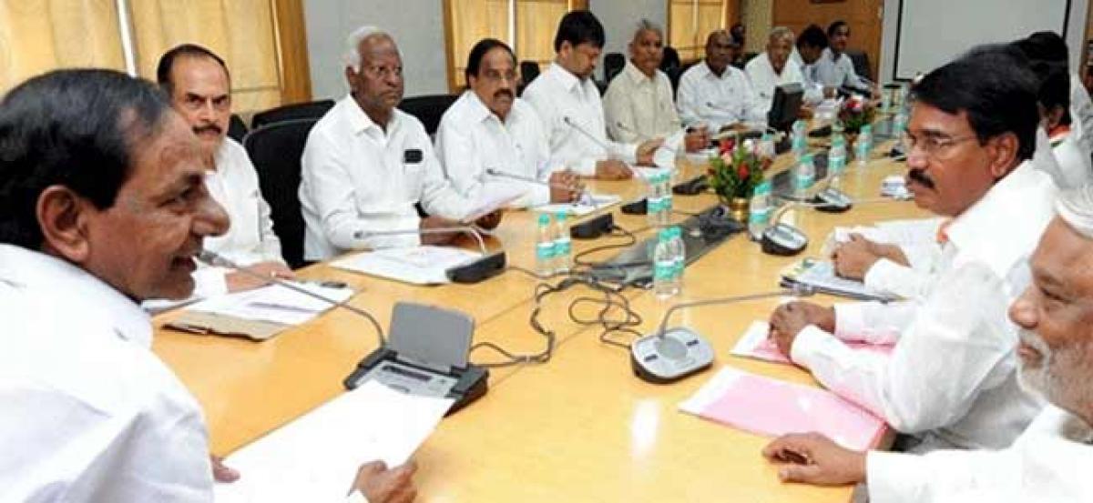 TRS cabinet meeting before Pragati Nivedana Sabha on early polls on Sept 2