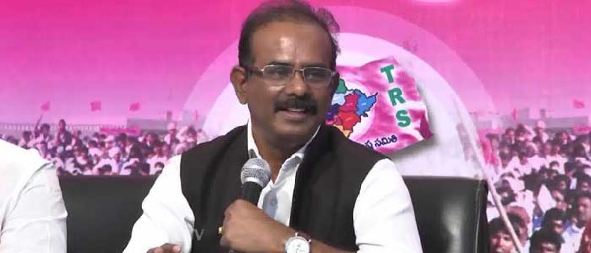 TRS MP urges Centre to speed up process