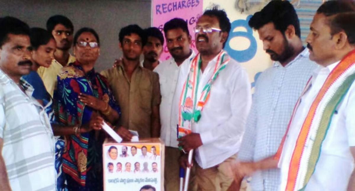 TRS did nothing for Telangana: Congress