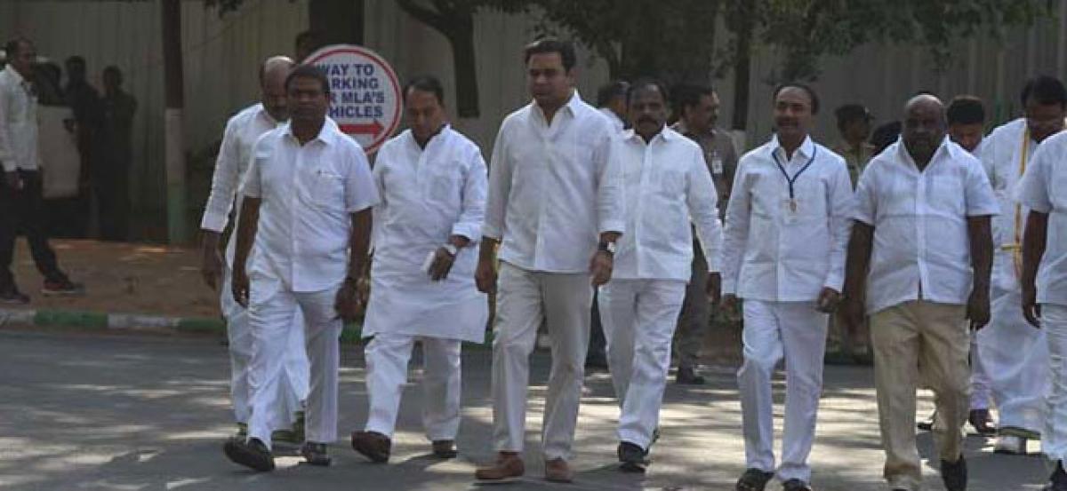 Polling underway for three Rajya Sabha seats in Telangana