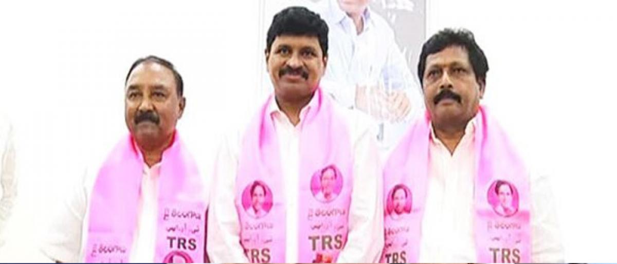 TRS bags all 3 Rajya Sabha seats