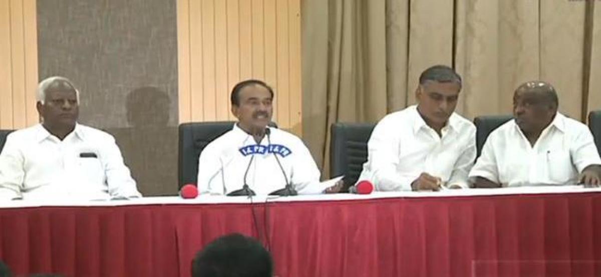 Telangana cabinet meet focused on wage enhancement