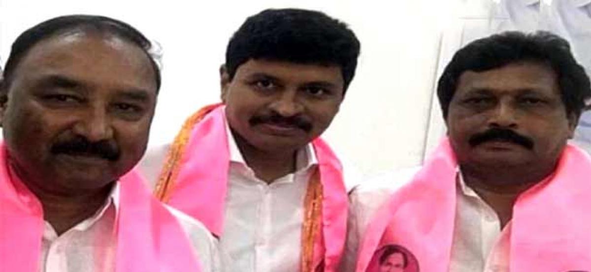 TRS, Congress candidates file nomination for RS polls