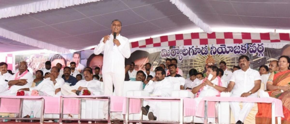 Congress flayed for criticising TRS, KCR