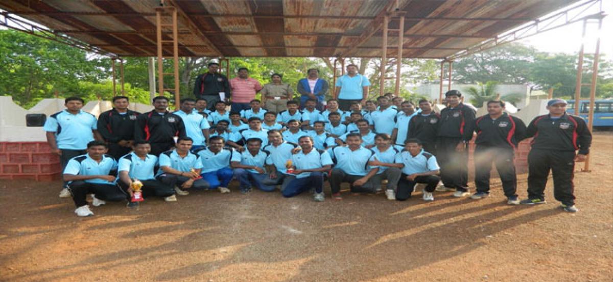 Defensive police tactical training for Vikarabad personnel