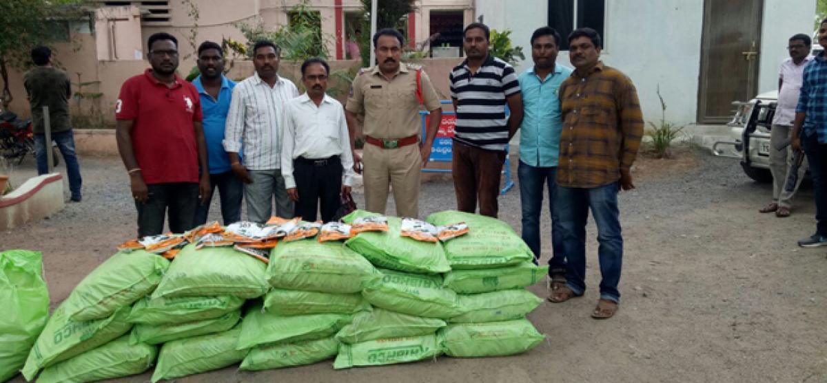 Fake seeds worth 10 lakh seized; one held in Mancherial district