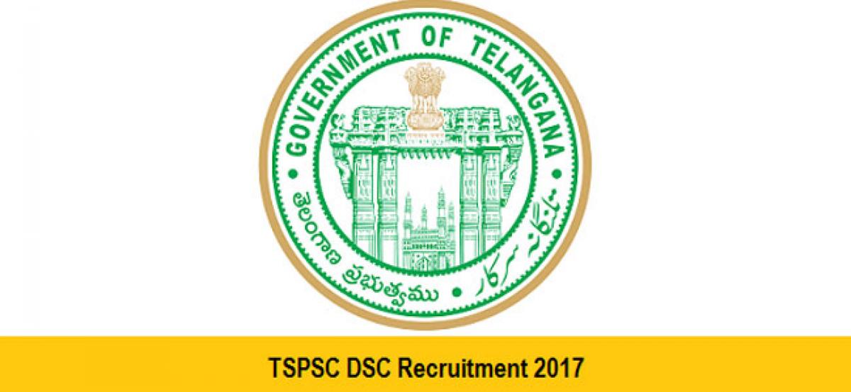 TSPSC issues notifications for Teachers Recruitment Test to fill 8792 vacancies