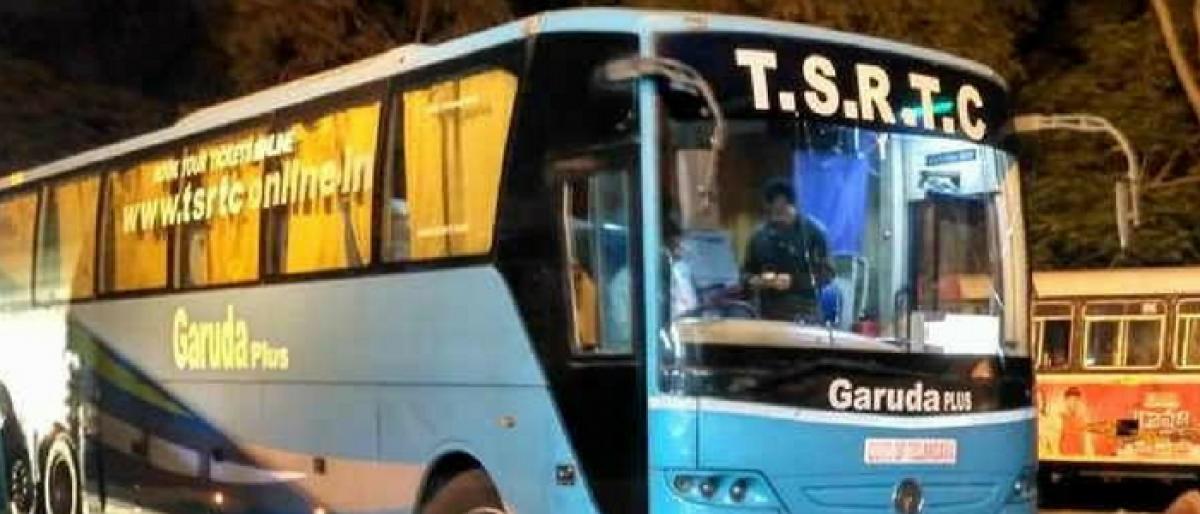 Karnataka RTA babus put brakes on TSRTC buses