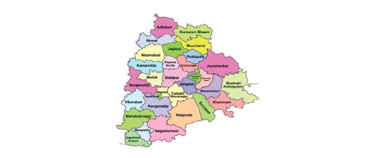 Telangana moots 6 zones for justice to all employees