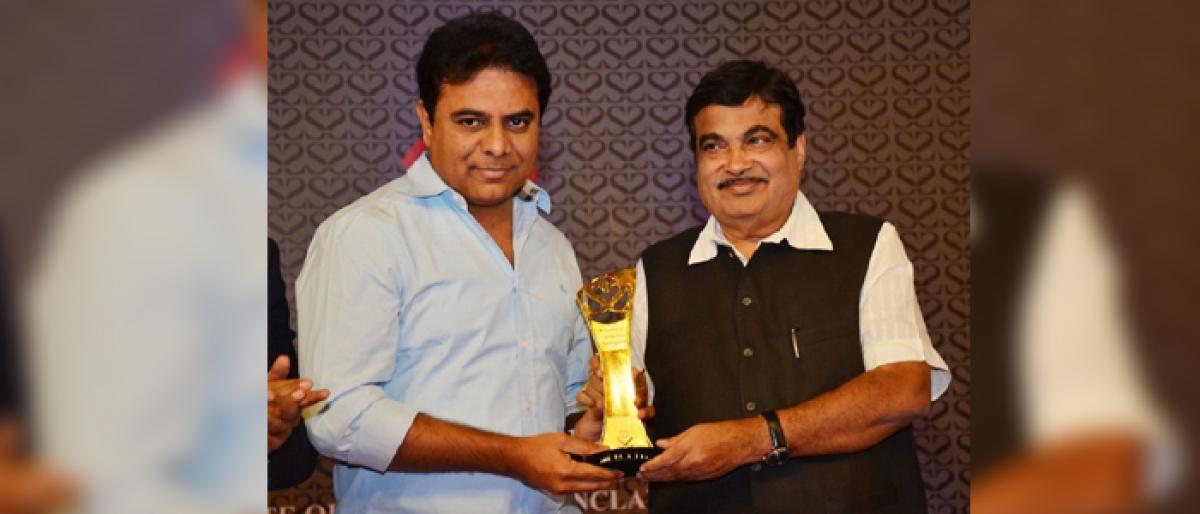Telangan bags best performing State awards